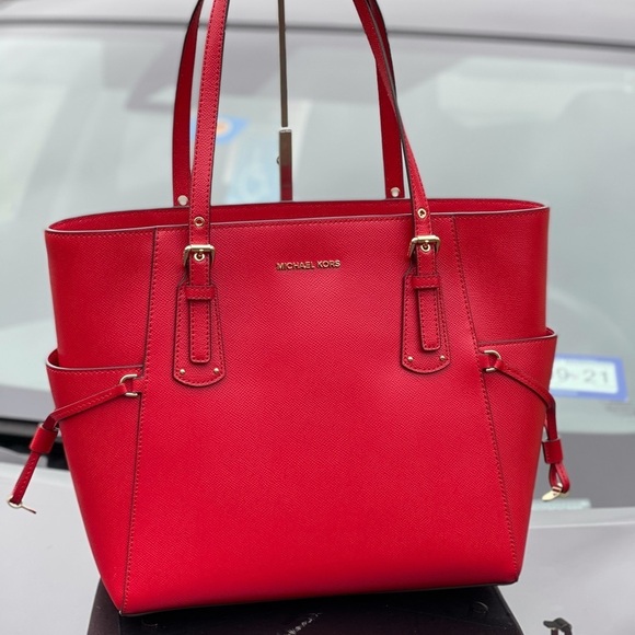 Michael kors voyager east west tote+ wallet set - Picture 5 of 11